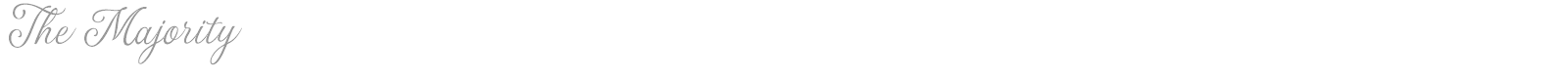 The Majority font preview